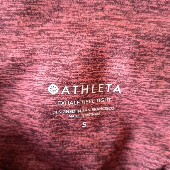 Athleta Exhale Heel Tight Softluxe women's size Small - Picture 4 of 5